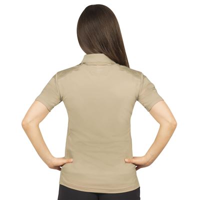 Koszulka polo damska TACTICAL PERFORMANCE krótki rękaw SILVER TAN ROTHCO 88320 6