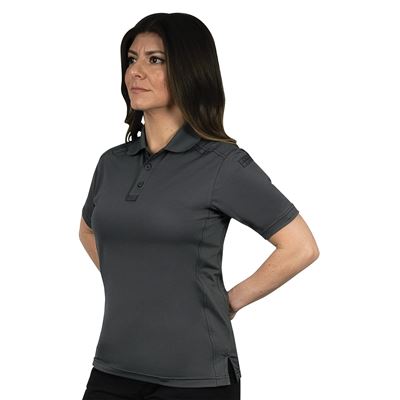 Koszulka polo damska TACTICAL PERFORMANCE krótki rękaw CHARCOAL SZARA ROTHCO 88340 3