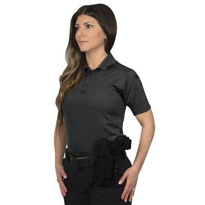 Koszulka polo damska TACTICAL PERFORMANCE krótki rękaw CHARCOAL SZARA ROTHCO 88340 6