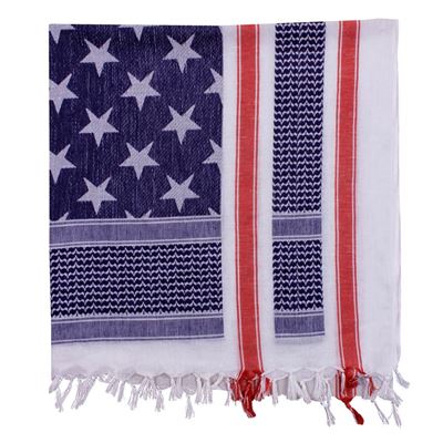 Szalik SHEMAGH z flagą USA