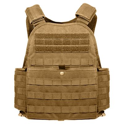 Kamizelka MOLLE do przenoszenia płyt COYOTE