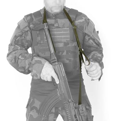 Pas taktyczny dwupunktowy ZIELONY TacticalPro 89311OD 6