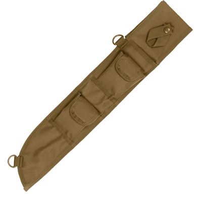 Pokrowiec na maczetę 45 cm z kieszeniami COYOTE