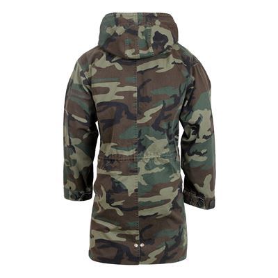 Kurtka US M51 FISHTAIL z kapturem WOODLAND