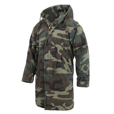 Kurtka US M51 FISHTAIL z kapturem WOODLAND