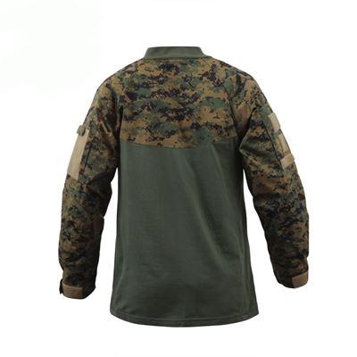 Koszulka COMBAT taktyczna DIGITAL WOODLAND MARPAT