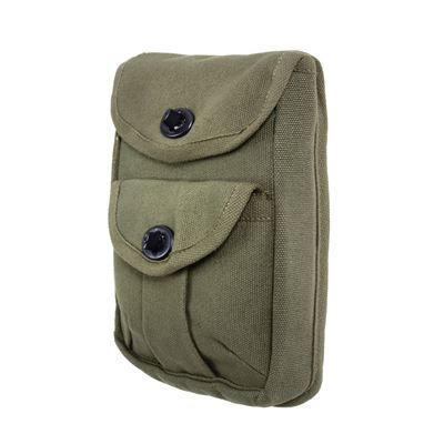 Etui CANVAS duże ZIELONE