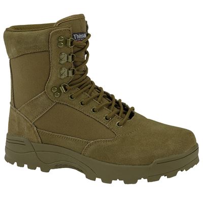Buty TACTICAL 9 dziurki ZIELONE