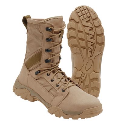 Buty taktyczne DEFENSE wysokie CAMEL SAND