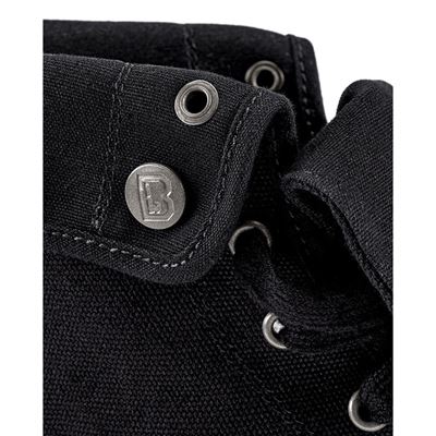 Buty MILITARY SNEAKER płócienne CZARNE BRANDIT 9054-11002 3