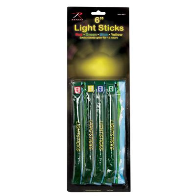 Światło chemiczne 15 cm 4 sztuki w opakowaniu