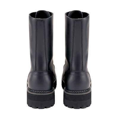 Buty na podwyższonej platformie PHANTOM 14-dziurkowe CZARNE