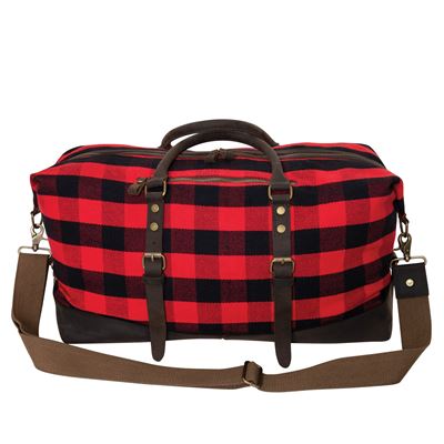 Torba podróżna EXTENDED WEEKENDER RED PLAID