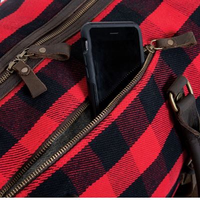 Torba podróżna EXTENDED WEEKENDER RED PLAID