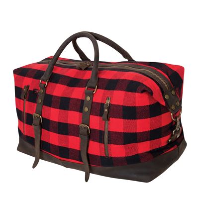 Torba podróżna EXTENDED WEEKENDER RED PLAID