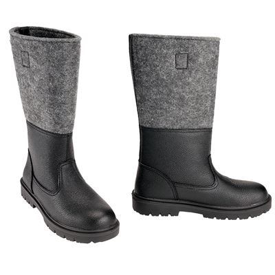 Buty skórzane filcowe Knobelbecher FILZ