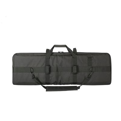 Torba na karabin z pokrowcami 90 cm CZARNA