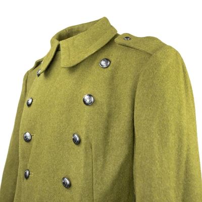 Kabát vlněný rumunský dvouřadé zapínání použitý