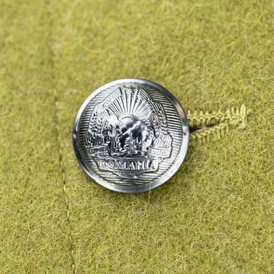 Kabát vlněný rumunský dvouřadé zapínání použitý