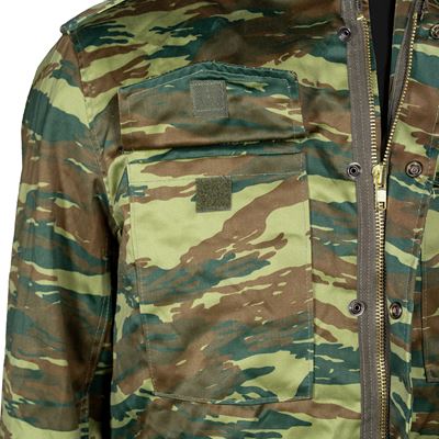 Kurtka z podpinką M65 GREEK LIZARD CAMO używana