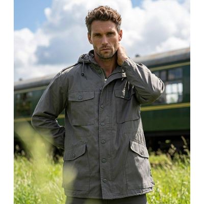 Długa kurtka typu parka AUSTRIACKA SZARA Armia austriacka 91038808 2
