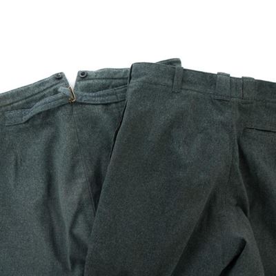 Kalhoty švýcarské DENIM pracovní ŠEDÉ použité