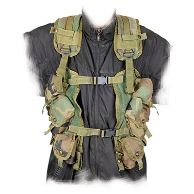 Kamizelka taktyczna US LBV 2 WOODLAND używana