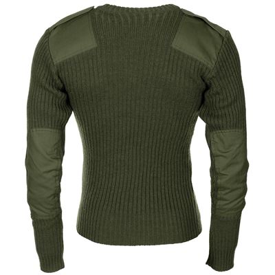 Sweter brytyjski COMMANDO GREEN używany