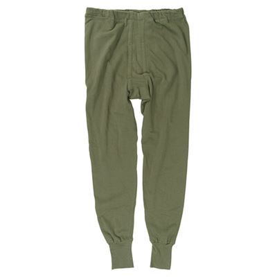 Spodnie zimowe BW PLUSCH GREEN używane