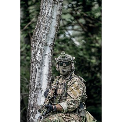 Okulary taktyczne APACHE SPEC SET CZARNE UVEX 9112265 8