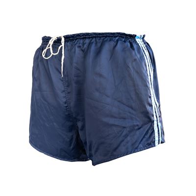 Trenky BW sportovní ADIDAS MODRÉ s lampasy použité