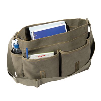 Torba na ramię CLASSIC MESSENGER ZIELONA
