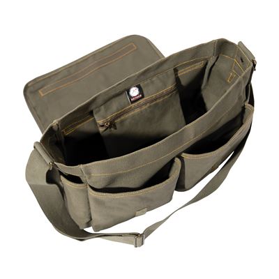 Torba na ramię CLASSIC MESSENGER ZIELONA
