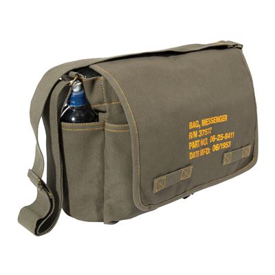 Torba na ramię CLASSIC MESSENGER ZIELONA