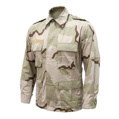 Bluza US typ BDU 3-COL DESERT rip-stop z ramiączkami oryginalna używana