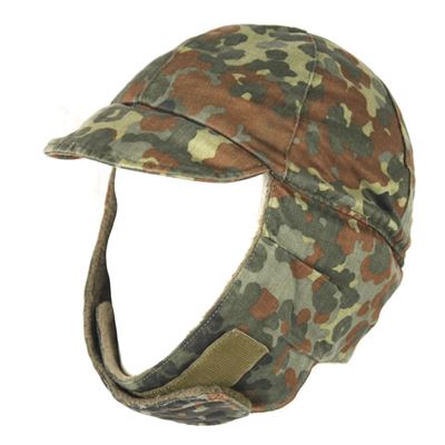 Czapka zimowa BW z daszkiem FLECKTARN używana
