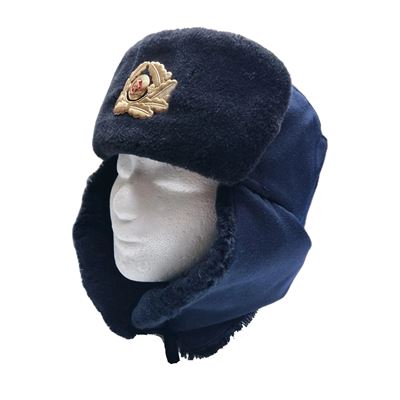 Czapka NVA MARINE oficerska ze złotą naszywką NIEBIESKA Armia NVA/DDR 91211137 2