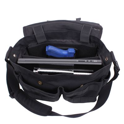 Torba na ramię CONCEALED CARRY Messenger CZARNA