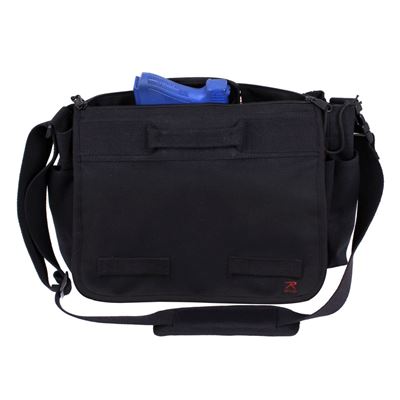 Torba na ramię CONCEALED CARRY Messenger CZARNA
