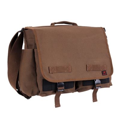 Torba na ramię CONCEALED CARRY Messenger BRĄZOWA