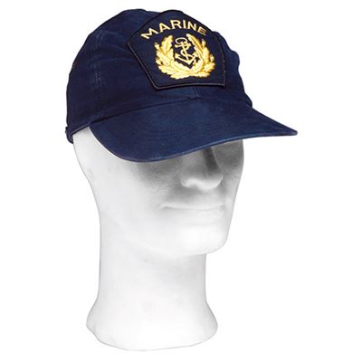 Czapka BW MARINE z żółtym emblematem BLUE