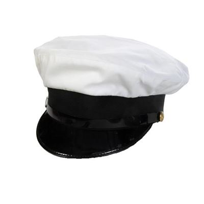 Čepice brigadýrka ITALSKÁ MARINE BÍLÁ