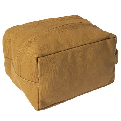 Torba podróżna z dwiema kieszeniami higienicznymi COYOTE BROWN
