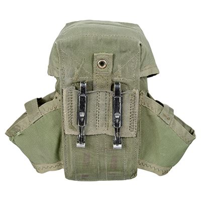 Torba US M16/LC2 na 3 magazynki ZIELONA używana
