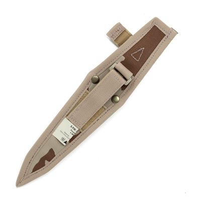 Sztylet z rączką skórzaną i pochwą vz.95 DESERT