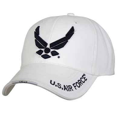 Czapka baseballowa DELUXE AIR FORCE BIAŁA