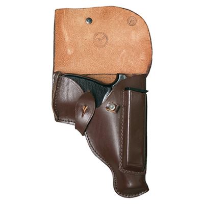 Kabura do pistoletu MAKAROV skórzana BRĄZOWA używana