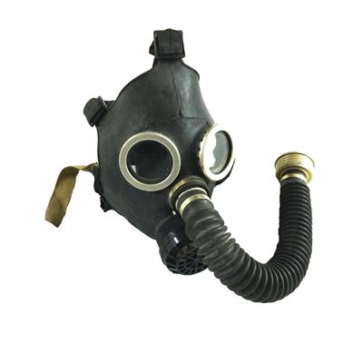 Maska gazowa rosyjska dla dzieci z rogiem PDF-D (P15) CZARNA