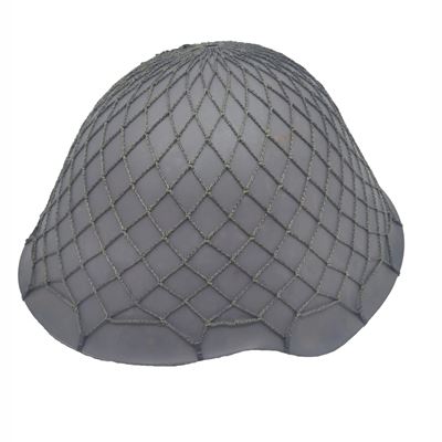 Kask NVA z siatką maskującą ZIELONY używany