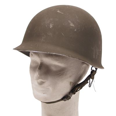 Kask M1 austriacki z wnętrzem ZIELONY używany